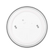 Plafoniera LED Rotunda Luvo, 18W, 4000K, Negru, IP44 cu Senzor