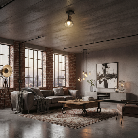 Aplica Tavan E14 Cu Abajur Din Plasă Metalică – Design Industrial