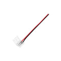 Pacl 20 x Conector cu fir Banda LED SMD Monocrom 8MM MDC