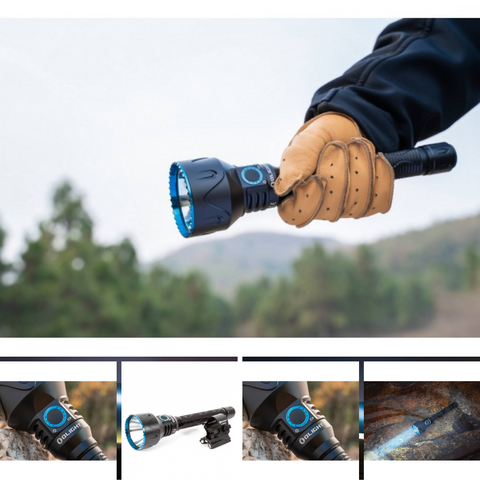 Set complet lanternă Olight cu acumulator inclus

