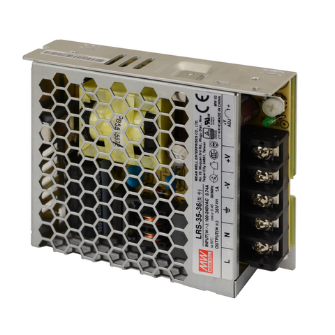 sursa alimentare meanwell, sursa lrs-35-36, Mean Well LRS-35-36 1A, sursa de alimentare 1A 36W 35W, surse Mean Well, led-box.ro