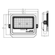 Proiector LED Solar 100W 1100Lm EcoLux - 3CCT | Telecomanda| IP65