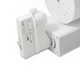 adaptor sina trifazata, adaptor spotui sina trifazata, adaptor spot trifazat, accesorii sine trifazate, adaptor alb sina trifazata, led-box.ro