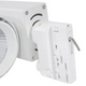 adaptor sina trifazata, adaptor spotui sina trifazata, adaptor spot trifazat, accesorii sine trifazate, adaptor alb sina trifazata, led-box.ro