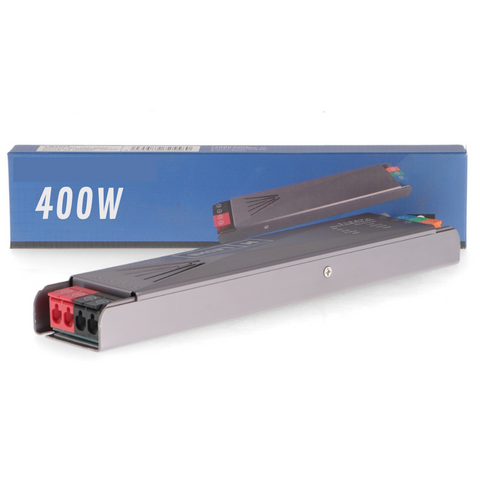 Sursă de alimentare stabilă pentru iluminat LED interior, 400W, protecție la scurtcircuit, led-box.ro
