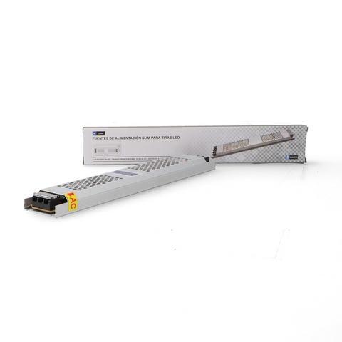 Detaliu carcasă aluminiu sursă alimentare LED slim