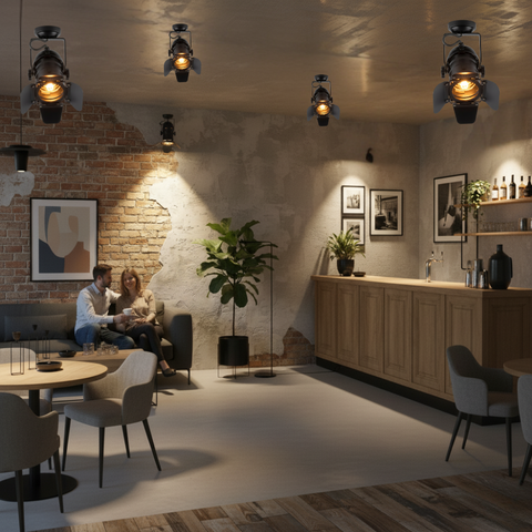 aplica industrială Cinema E27 design cinematografic