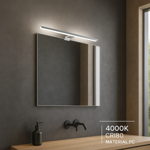 lumina LED neutră pentru oglindă
