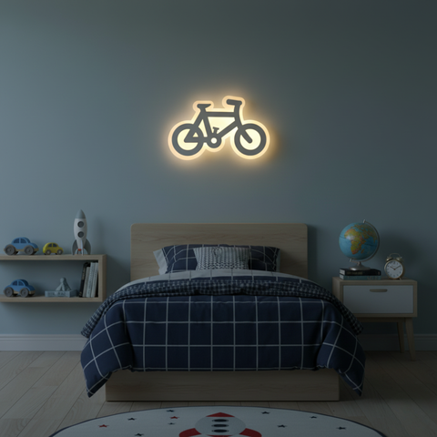 aplica LED BIKE pentru grădiniță