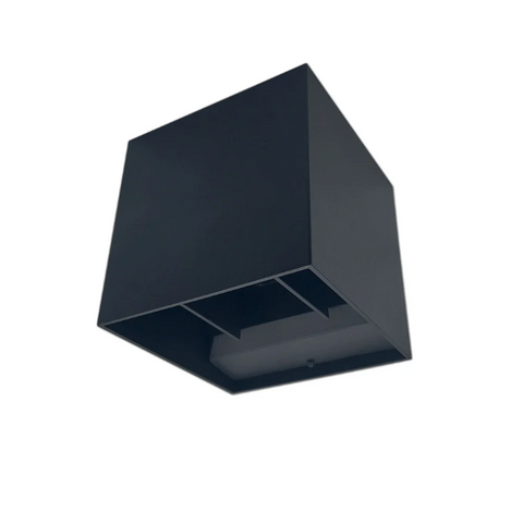 Aplica LED KIra carcasa neagra pentru iluminat exterior sau interior, led-box.ro