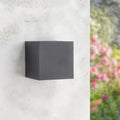 aplica cub fatada, aplica 6w cct, aplica cub exterior, aplice ieftine, aplica cub alba fatada, aplica neagra, aplica exterior moderna, led-box.ro