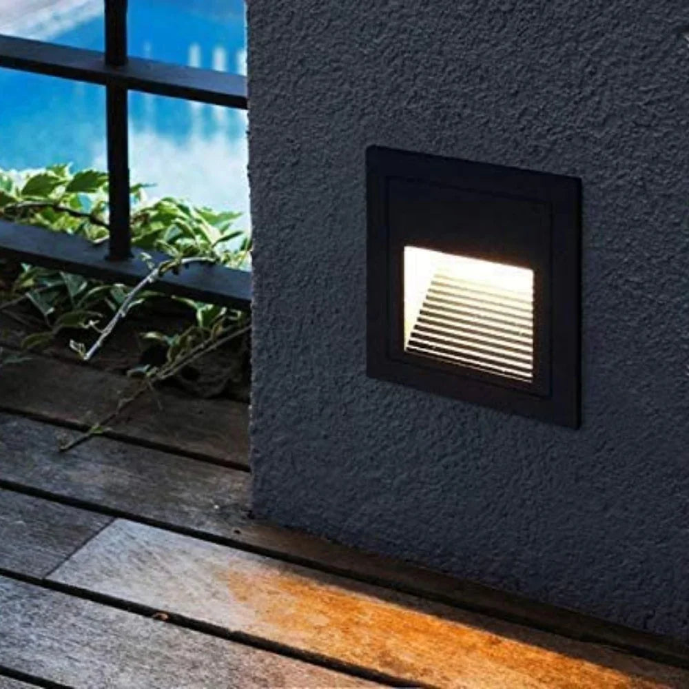 Aplica Incastrata exterior Enfine, LED 10W 3000K IP65 | Led-Box.ro