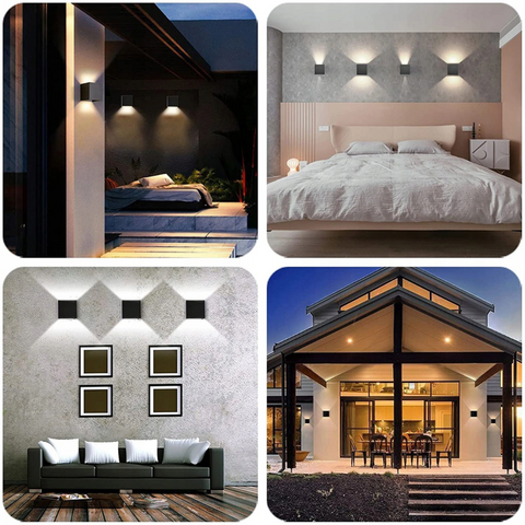 Iluminat direcționat cu unghi reglabil – aplica LED 6W led-box.ro