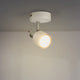 Aplică Seria White albă cu spot GU10, metal rezistent
