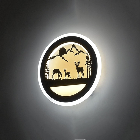 aplica LED tematică natură pentru copii