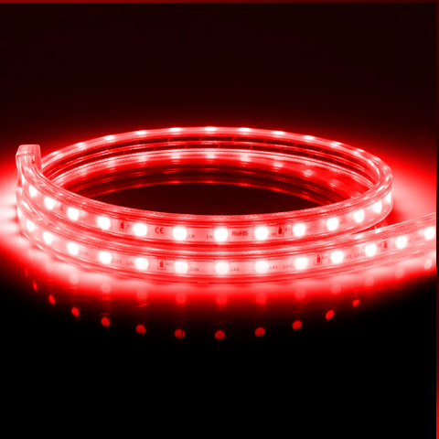  banda led exterior 50m, benzi led 220V, banda led 220v dimabila