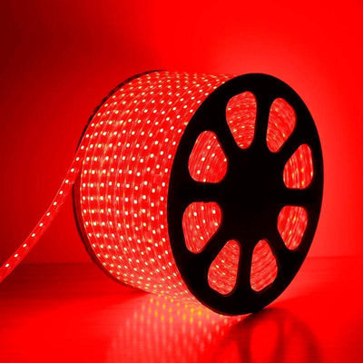 banda led rosu 50m, banda led 220v, banda led 220v dedeman
