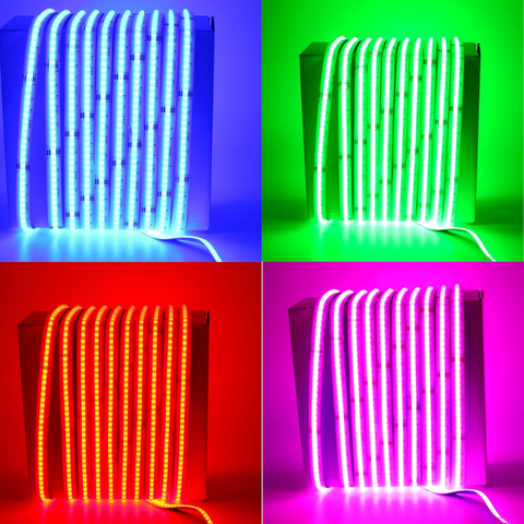 bandă LED COB rgbwcw pentru tavane și nișe