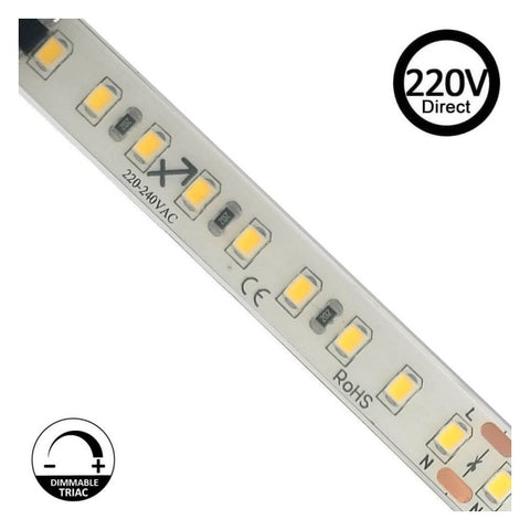 banda led 220v, banda LED SMD2835, banda LED 14W/m, Banda LED rezistenta, banda LED 20m, banda cu LED exterior, Banda LED la rola 20m, led-box.ro