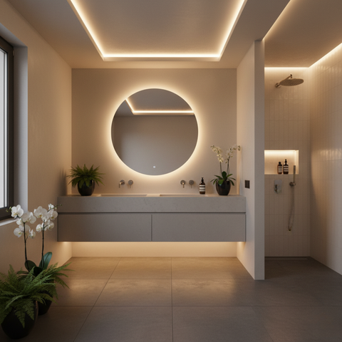 banda LED 24V COB 10m IP65 baie, free cut