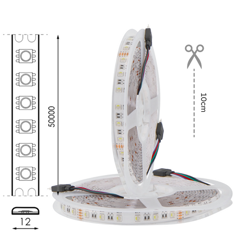 banda led 24v, banda cu leduri 24v, banda led 5m, benzi led 24V, banda led dedeman, banda led SMD5050, banda led interior, banda led rgbw, led-box.ro