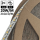 Detaliu bandă LED RGB+CCT 24V cu tehnologie SMD3535 și 2835