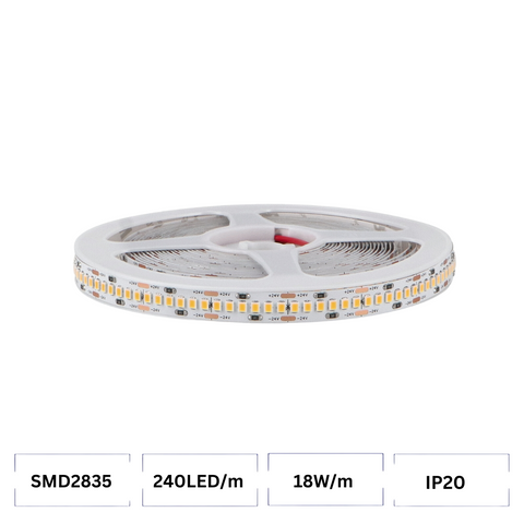 banda led 24v, banda cu leduri 24v, banda led 5m, benzi led 24V, banda led dedeman, banda led SMD2835, banda led 240 led/m, banda led interior, led-box.ro 
