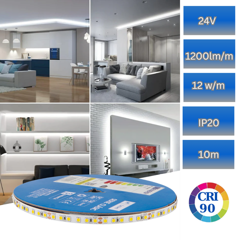 banda led 24v, banda cu leduri 24v, banda led 10m, benzi led, banda led dedeman, banda led SMD3535, banda led interior, led-box.ro