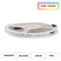 banda led 24v RGB+3000K, banda cu leduri 24v, banda led RGBW 5m, benzi led 24V, banda led dedeman, banda led SMD5050, banda led exterior, led-box.ro
