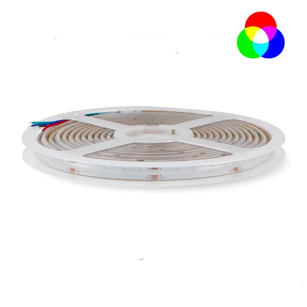 Banda LED COB RGB 24V Nake, 576 LED/m - 5 Metri | led-box.ro