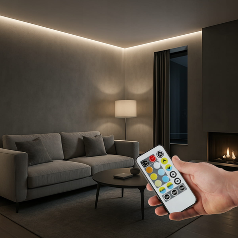 Bandă LED alb reglabil COB 24V interior