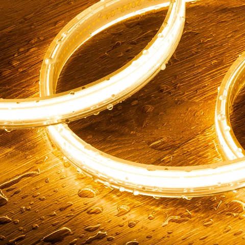 Bandă LED COB 230V tăiere marcată la 1 metru