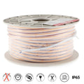 Bandă LED COB 220V alb rece 6000K, rezistenta la umiditate