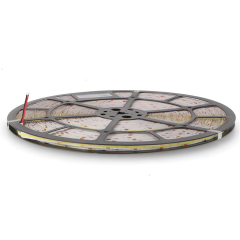 Banda LED COB alimentata la 24V, cu 324 LED/m, consum 10W/m,pentru iluminat interior, IP20, led-box.ro