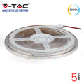 Banda LED SMD3528 alb cald 60 LED pe metru IP65