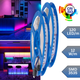 Banda LED RGB, banda led 24V, banda led rola 5 metri,  SMD3535, banda led 120 Led/m, benzi led rgb, banda led multicolora, banda led rgb ip20, banda led interior, led-box.ro