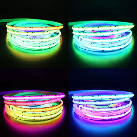  benzi cu leduri multicolore, banda led pentru interior, benzi cu leduri interior, benzi digitale multicolore