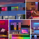 Bandă LED RGB pentru mobilier sau vitrine
