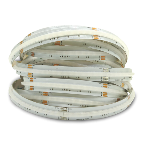 bandă LED RGBW cu alb cald pentru iluminat ambiental