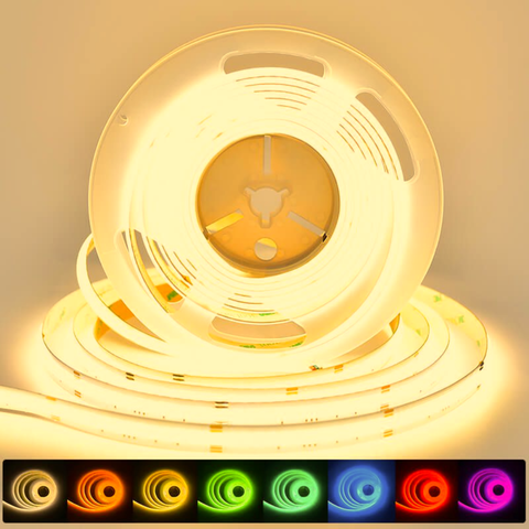 bandă LED RGBW cu unghi de iluminare 180 grade
