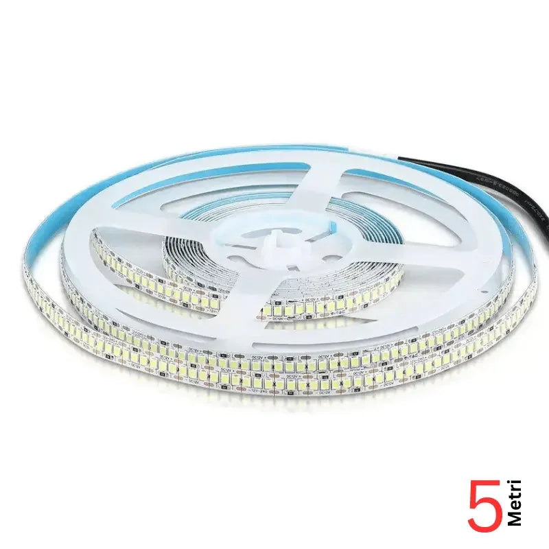 Banda LED SMD 2835 12V interior, 20W/m 240LED, High Lumen - Led-Box.ro