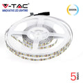 Banda LED SMD 3528 alb cald 3000K rola de 5 metri