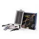banda led solara cu panou solar, telecomanda, dimabila, lumina calda, senzor de amurg, led-box.ro