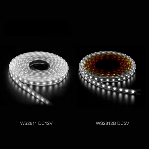 Bandă LED RGB WS2811 60LED/m pentru exterior