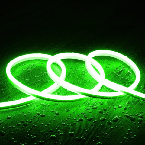 Bandă Neon FLEX Verde 230V iluminat decorativ