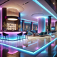 Bandă LED RGB 20m pentru baruri și spații comerciale
