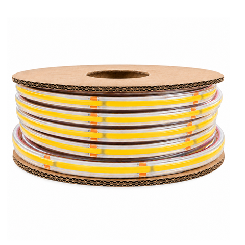 Bandă LED COB 230V | 240 LED/m | 50m | 1200lm/m | 10W/m | CRI90 | IP65 - COB DIRECT 220V