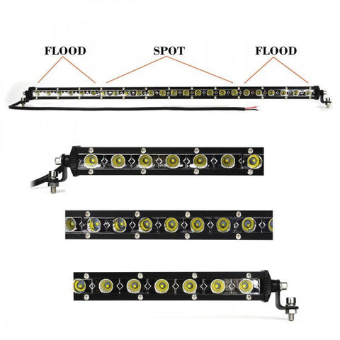 bara led auto 97cm, led bar auto combo, led bar auto 108w, bara led auto slim, led bar 9180lm, led-box.ro
