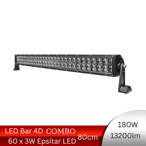 LED bar 180w, LED light bar, lumini LED bar, bare LED pentru mașini, bare luminoase LED, bara led combo, bara led 80cm,  led-box.ro