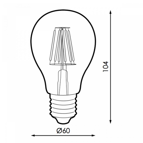 bec led E27, bec led vintage, bec led retro, bec LED E27 lumina calda, bec LED Amber, becuri sticla Amber, becuri LED vintage, led-box.ro
